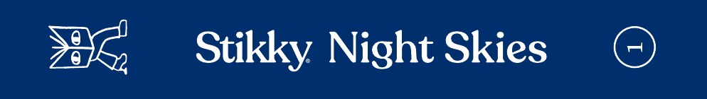 Stikky Night Skies spine