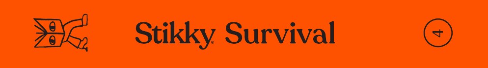 Stikky Survival spine