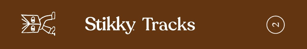 Stikky Tracks spine